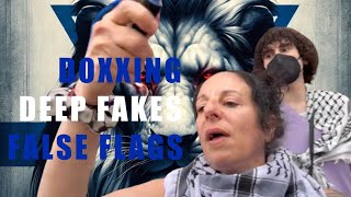 Doxing Deep Fakes False Flags Shirion Collective infiltration Zionists surveillance COINTELPRO social media