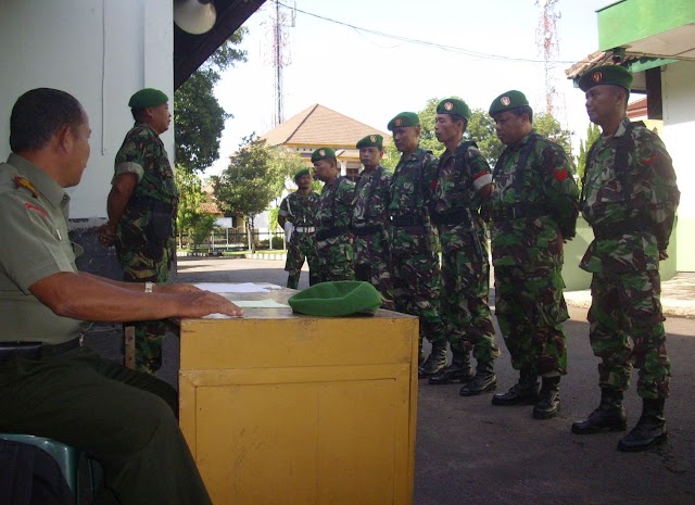 KODIM 0726 SUKOHARJO LAKSANAKAN UJI TRAMPIL PERORANGAN (UTP)