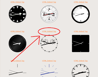 Cara Memasang Widget Jam/Clock Di Blog Keren - Jam Analog/Digital