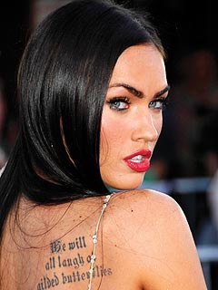 megan fox tattoos