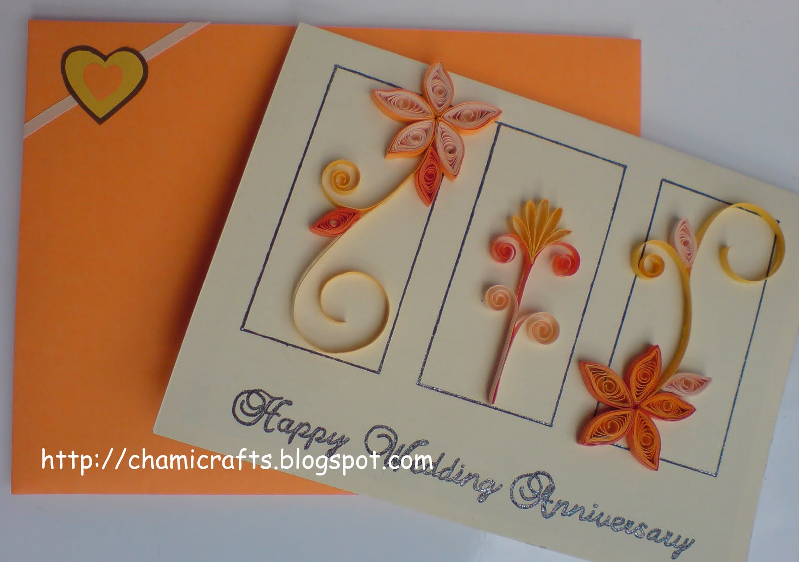 Chami Crafts Handmade Greeting Cards  Wedding  