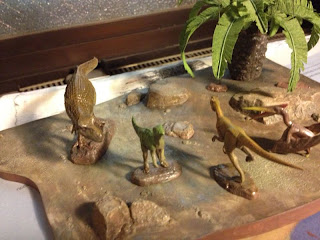 タミヤ 1/35 恐竜世界シリーズ 小型恐竜セット