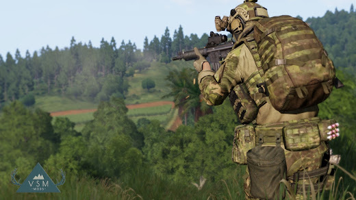 いろんな迷彩の装備を追加するArma3用VSM Uniforms MOD