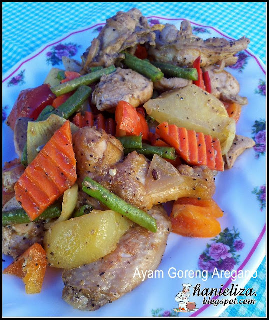 Hanieliza's Cooking: Ayam Goreng Oregano