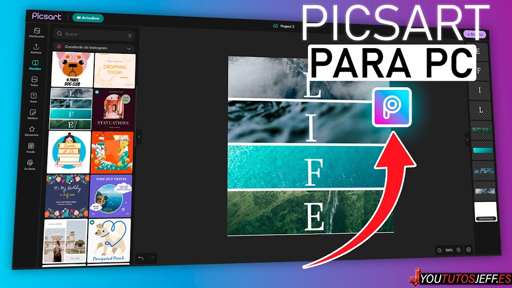 Como Usar PicsArt para PC, Editor de Imagen Online