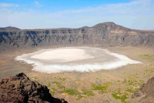 White Crater in Saudi Arabia - Al Waba