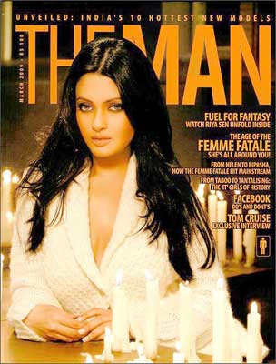 Riya Sen The MAN Magazine March 2009 Pics