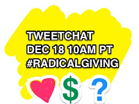 Can We Talk About Money? Tweetchat On #Radicalgiving December 18