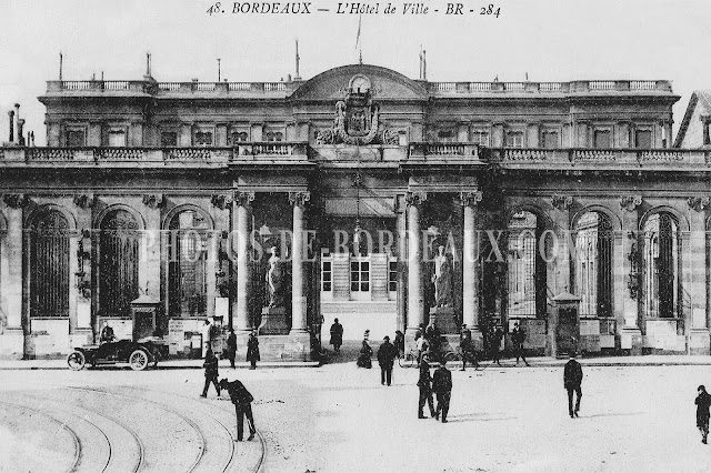 Hôtel de Ville de Bordeaux années 1900