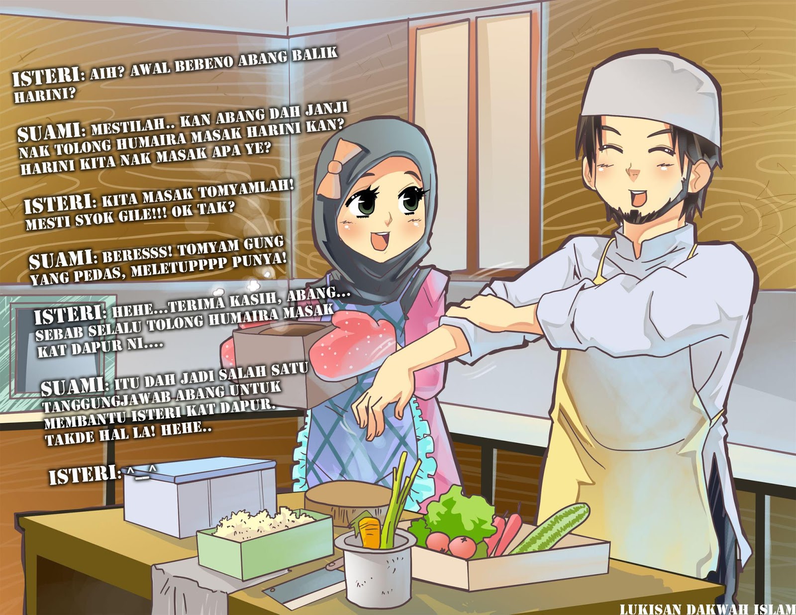 Qaseh Qommunity: Dapur, Wanita & Anda!