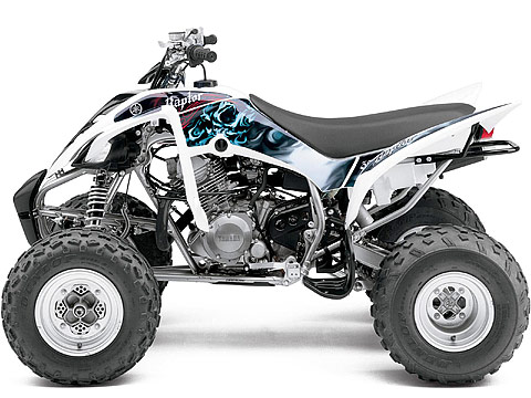 2013 Yamaha Raptor 350 ATV pictures. 480x360 pixels