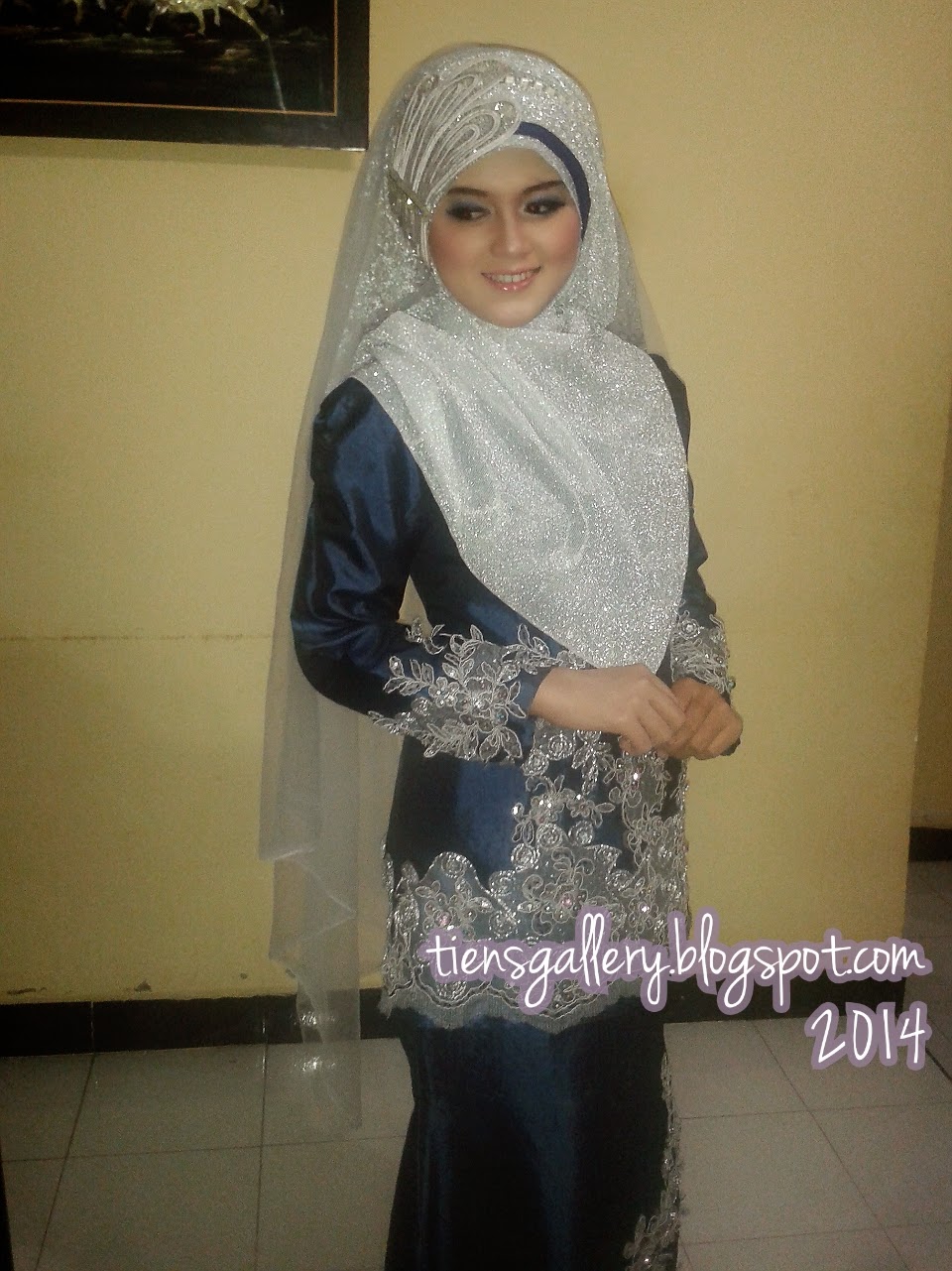 Tutorial Jilbab Pengantin Syari Part 2 Tiens Gallery