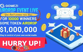 GOMEZI Airdrop of $300K USDT in 30M $GOME token Free