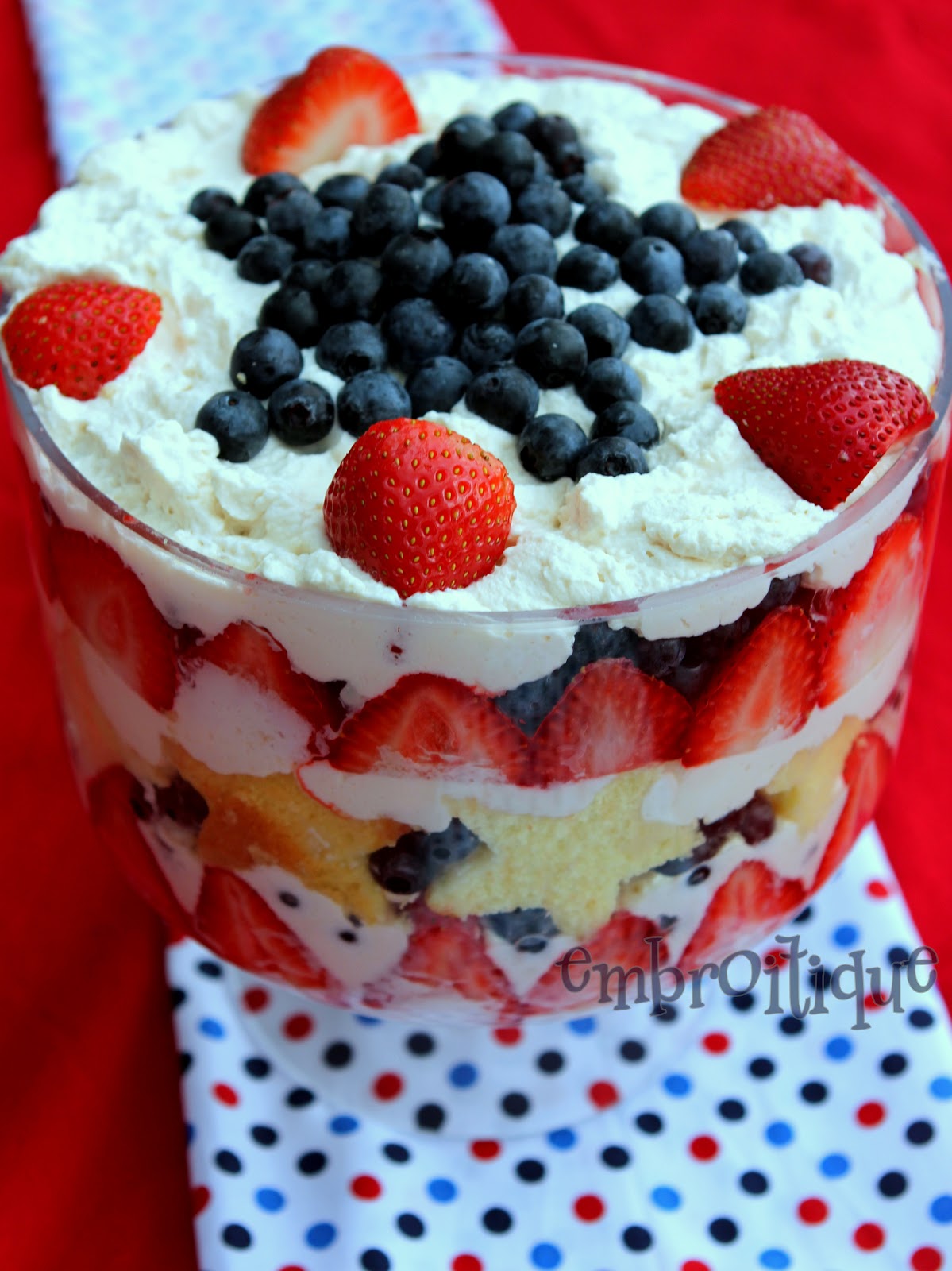 embroitique.com: Easy Summer Dessert - Fruit and cream and ...