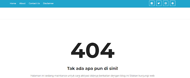 Mengatasi Redirect 404 Page