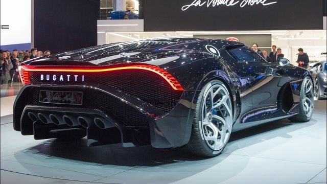 صور سيارة بوغاتي لا فواتير نوار Bugatti La Voiture Noire