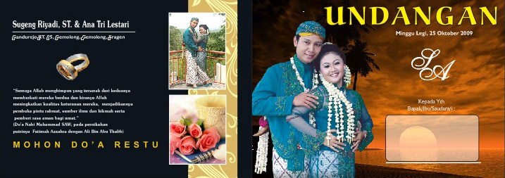 Jual DVD Desain Undangan Pernikahan  Dahlan Epsoner