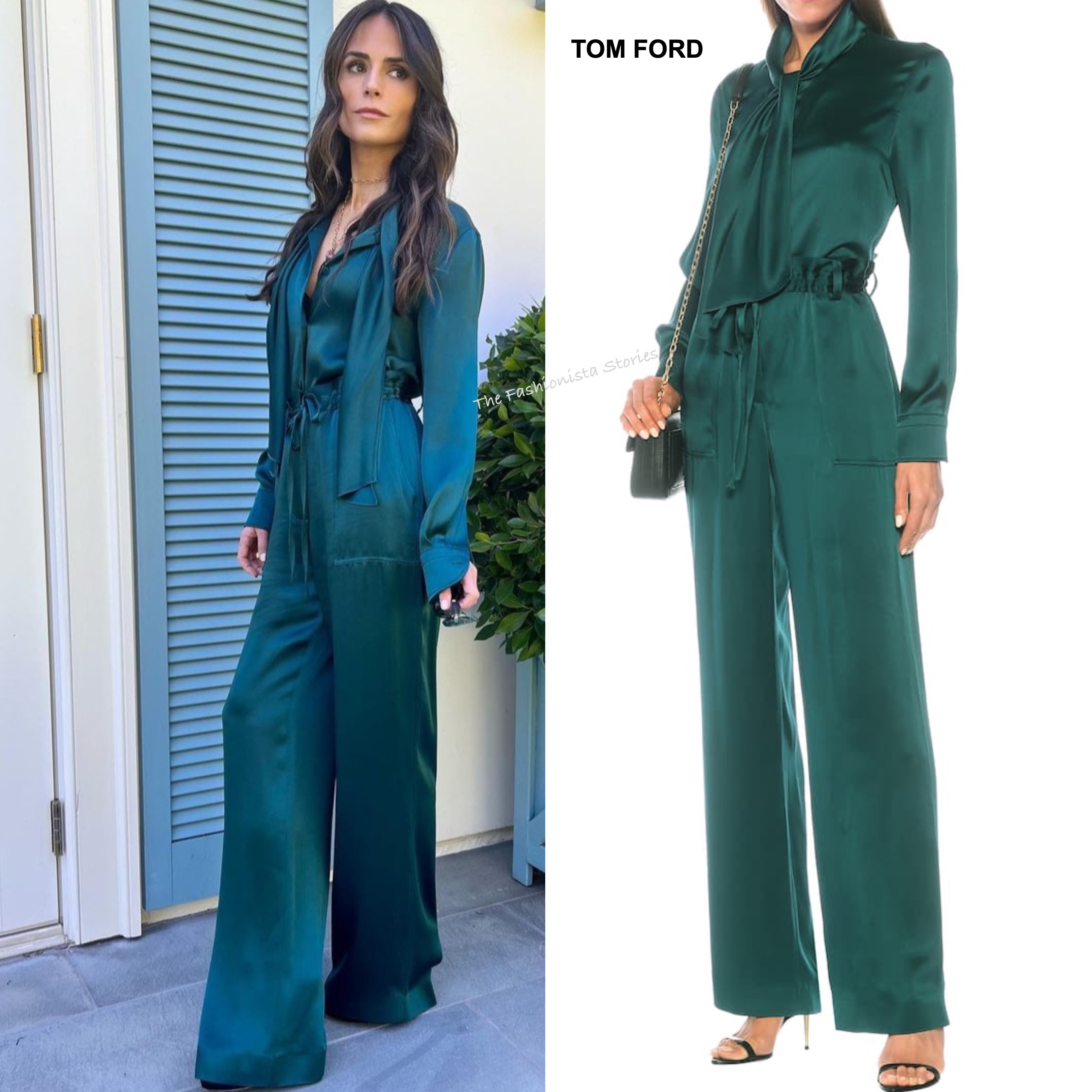 Instagram Style: Jordana Brewster in Tom Ford to Promote ''Fast X