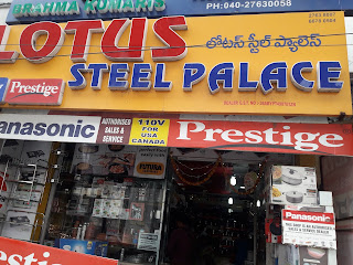Lotus Steel Palace  Appliance store in Hyderabad