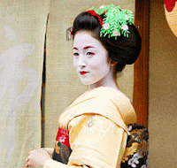 Foto di Ichi, una Maiko di Kyoto