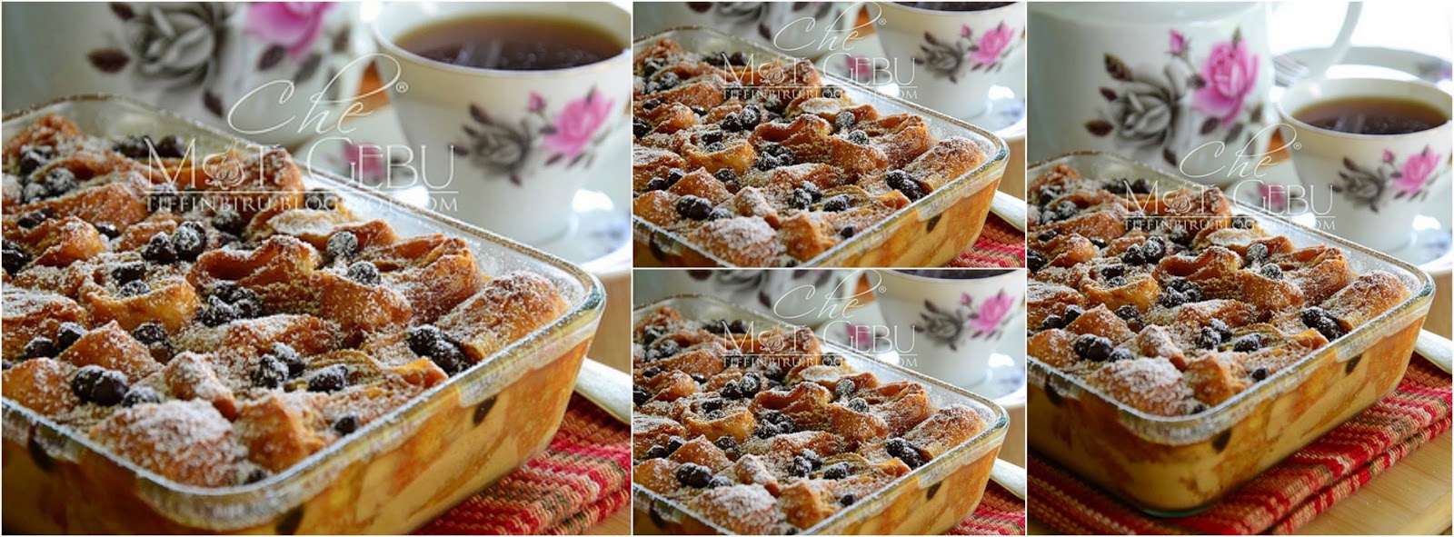 Resepi Croissant Caramel Bread Pudding by Mat Gebu