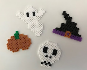 Hama bead Halloween patterns