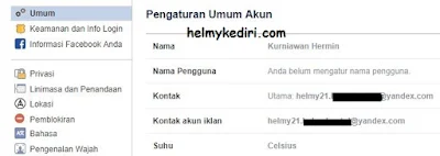 Cara mudah mengetahui email akun facebook