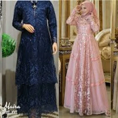 Free Terbaru 2021 Model Gaun Dan Tunik Brokat Modern Cocok