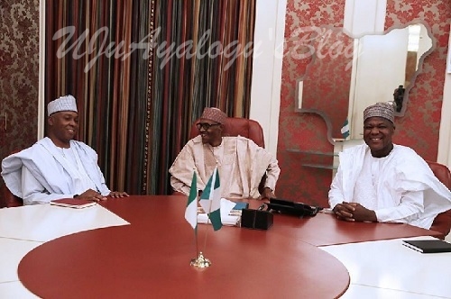 What We Discussed with Buhari - Saraki and Dogara Speaks on Closed-door Aso Rock Meeting