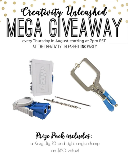 Kreg Jig R3 and Right Angle Clamp giveaway @ MyLove2Create