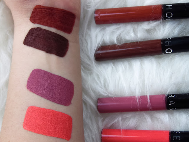 rossetti liquidi sephora swatch