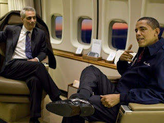 FOTO AKTIVITAS OBAMA DALAM PESAWAT AIR FORCE ONE