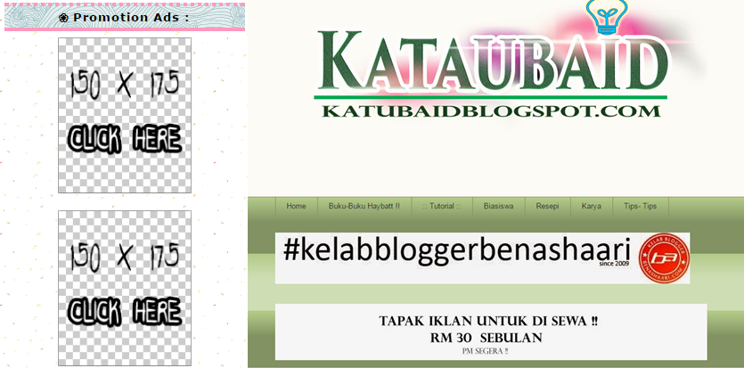 Blogger Buat Duit Online