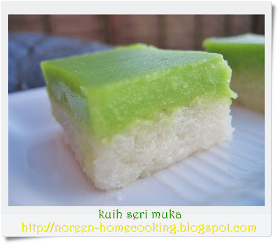 My home cooking blog: Kuih seri muka