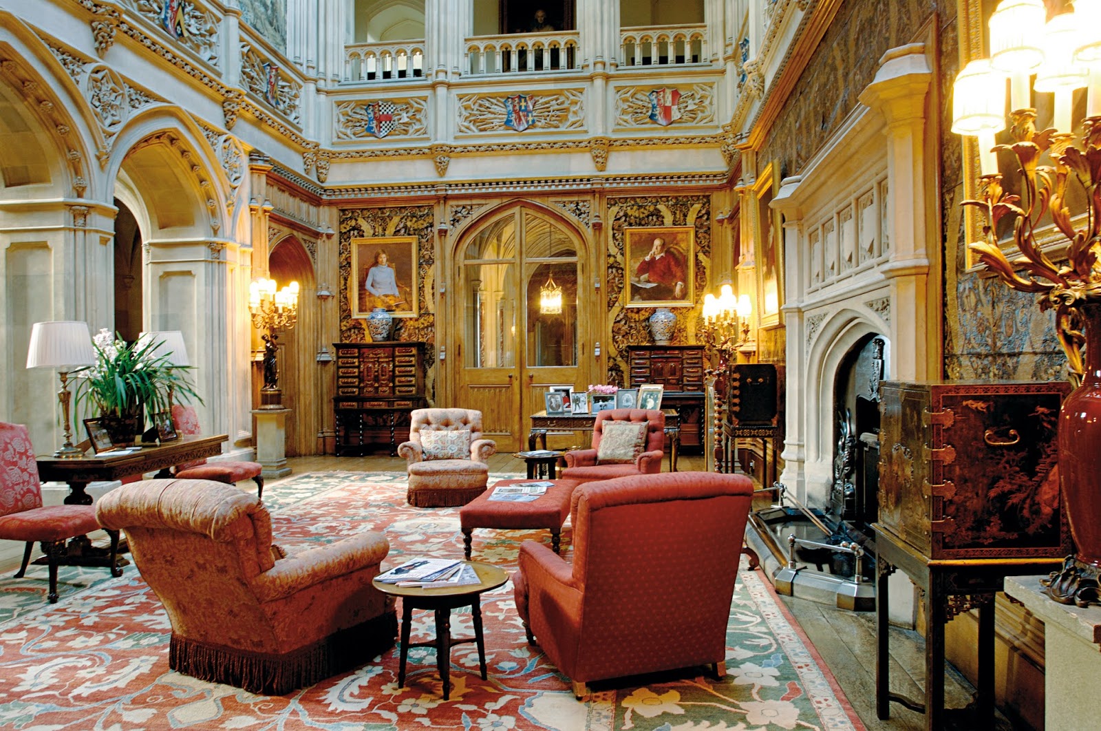 The Homes And Interiors Of Downton Abbey