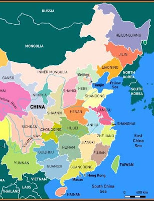 china map. I like this map because it