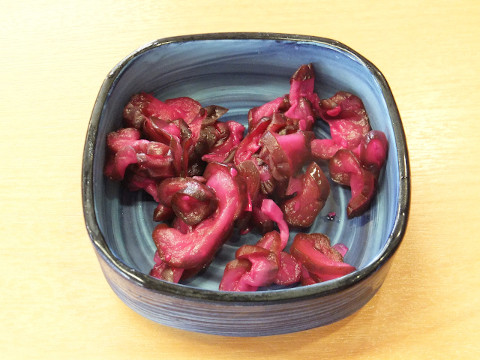 Shiba-zuke in small bowl