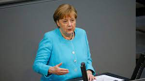 Angela Merkel pronuncia su último discurso en el Bundestag