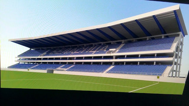 Stadion Mladost in Strumica wird renoviert