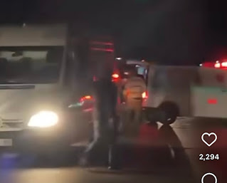 فيديو: حادث سير مروع قرب جنين يؤدي الى حدوث وفيات
