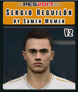 PES 2017 Faces Sergio Reguilón by Sameh Momen