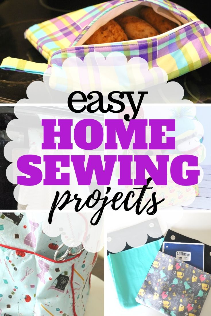 Over 25 Easy Sewing Projects for Beginners or Advanced Sewers - SewLicious  Home Decor