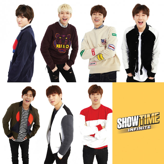 'Showtime' Revela Posters Individuales de Los Miembros de Infinite Antes de Su Estreno