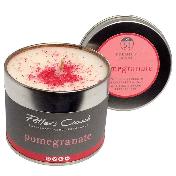 Potters Crouch Pomegranate Scented Candle