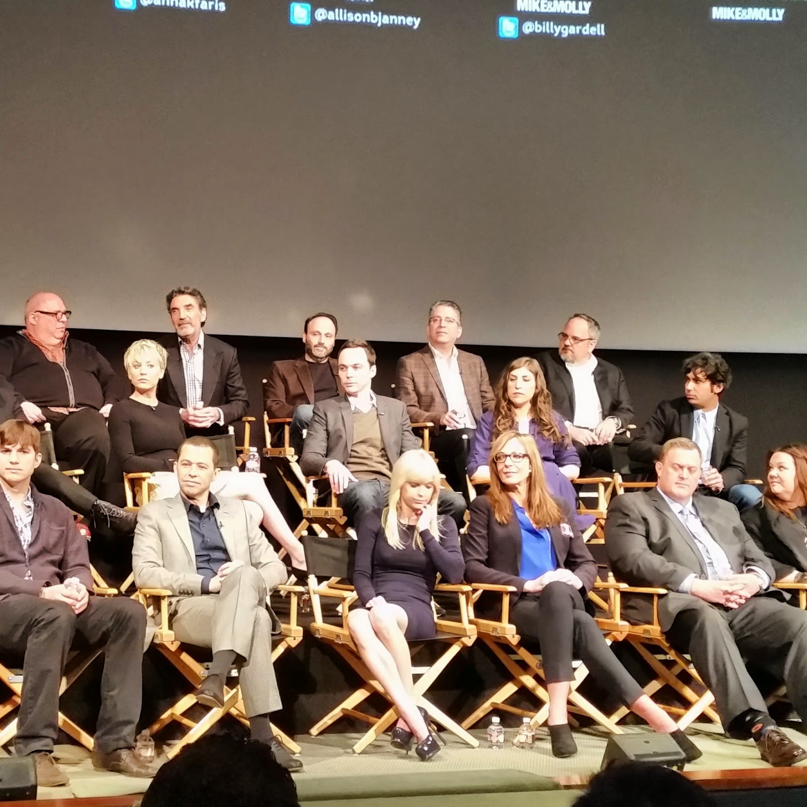 The cast and Crew of Warner Bros. shows