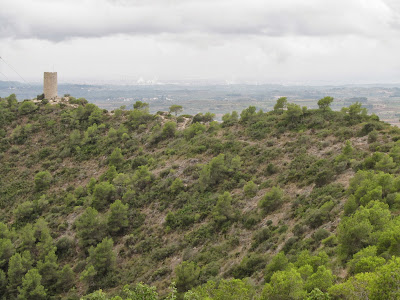 Montferri-Torre de Montferri-Tossa Grossa de Montferri, Torre del Moro o de Montferri des de la Tossa Grossa de Montferri