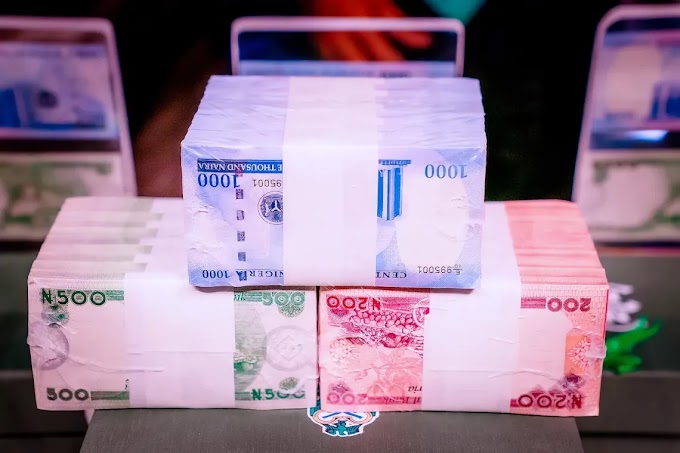 President Buhari has unveiled new Naira notes.