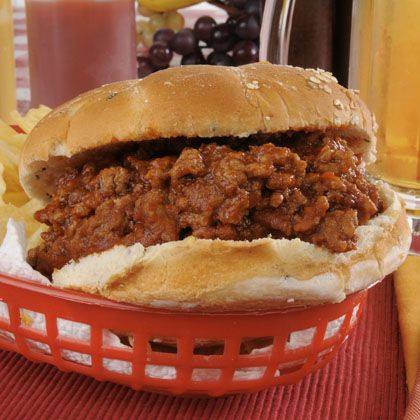 Barbecued Turkey Sloppy Joes Recipe