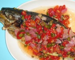 Resep Masakan: Ikan Bakar Sambal Dabu-Dabu