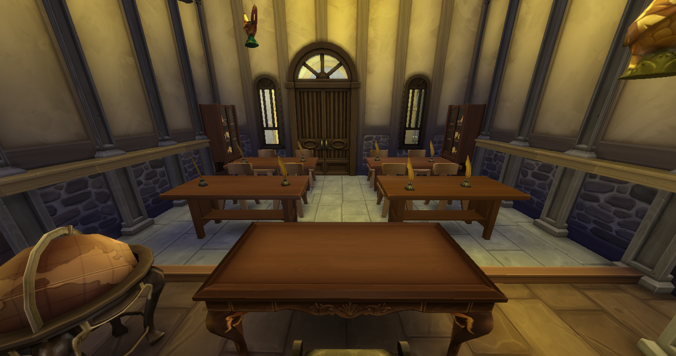 Hogwarts The Sims 4 ปราสาทฮอกวอตส์ The Sims 4